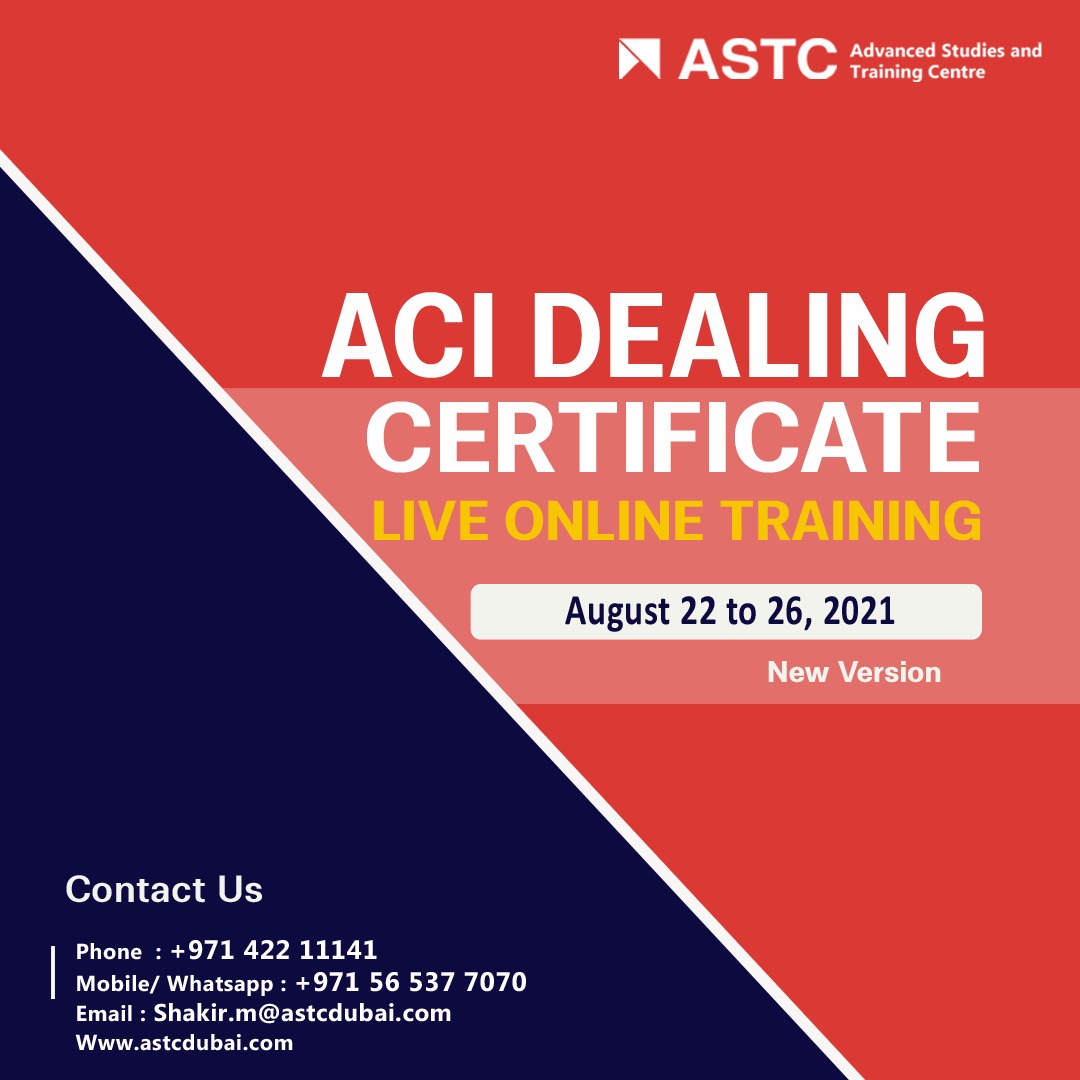 ACI Dealing certificate